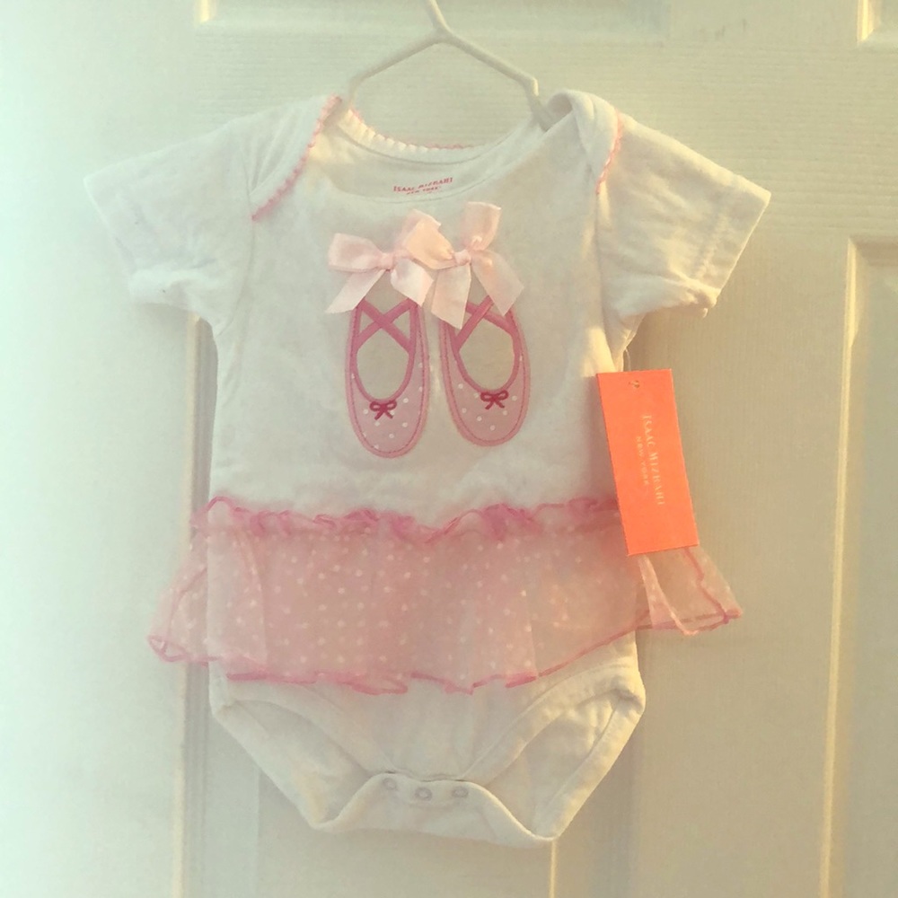 NWT Isaac Mizrahi ballet onsie 6m